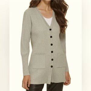 Karl Lagerfeld Paris V Neck Cardigan
